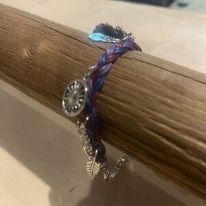 Braided Bracelet with Charms